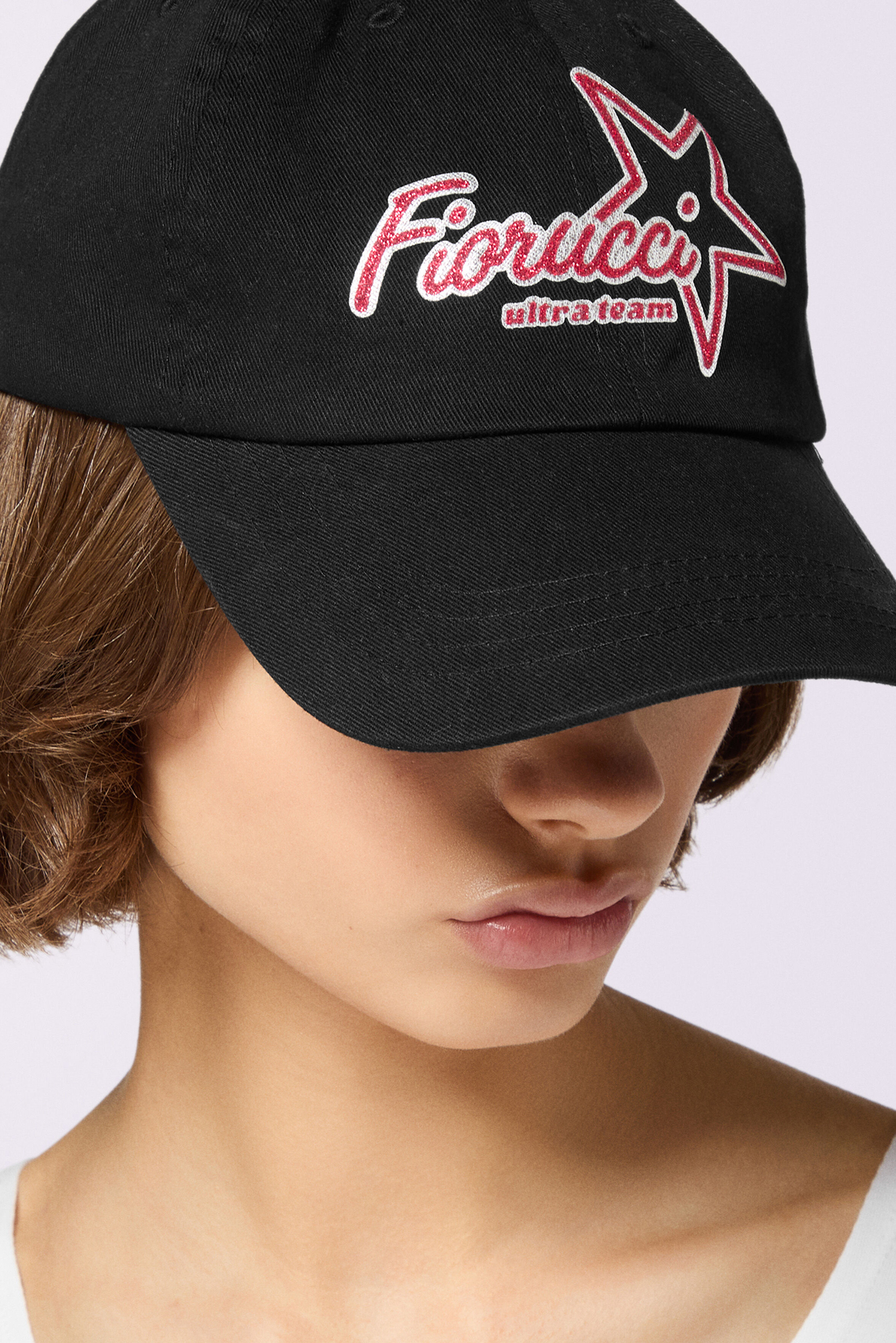 Ultra Team Glitter Star Logo Cap Black